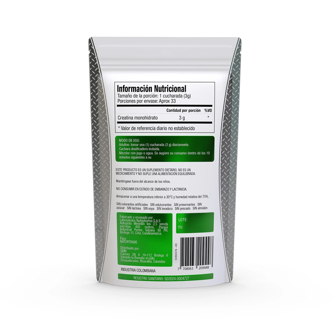 CREATINA GMN MONOHIDRATO 100G