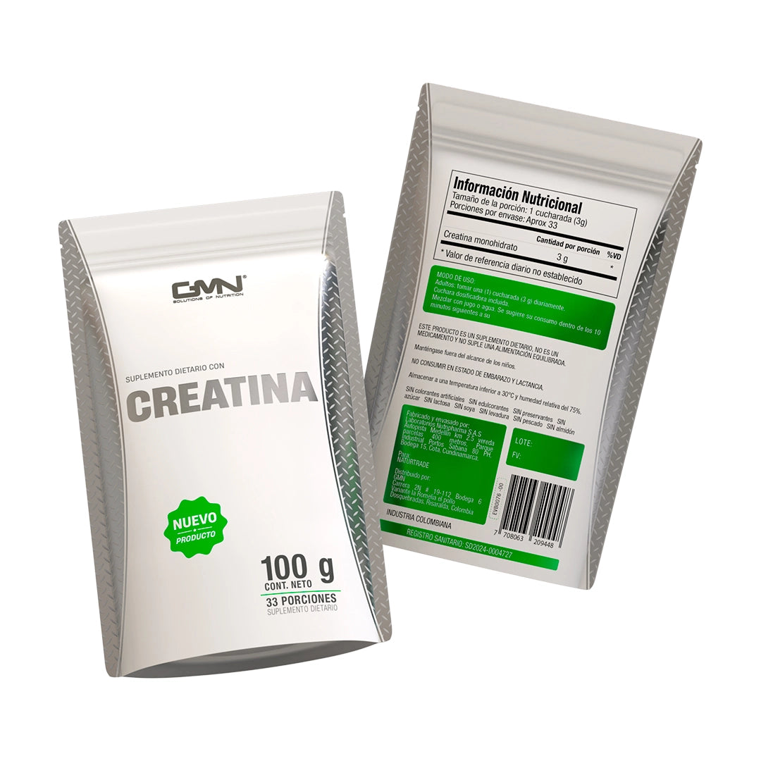 CREATINA GMN MONOHIDRATO 100G