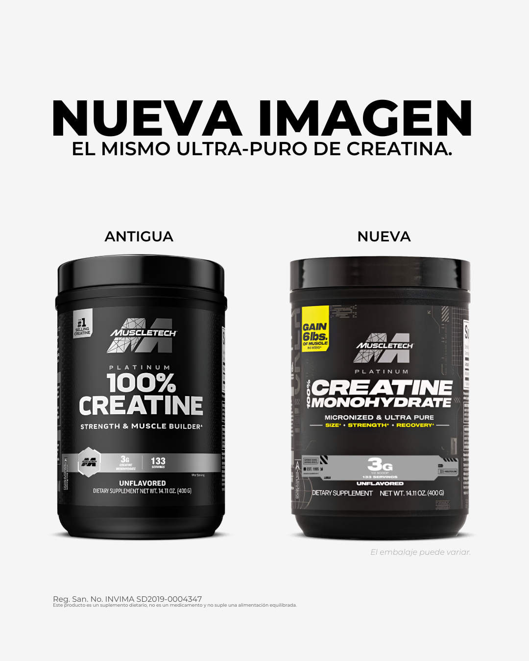 100% Platinum Creatine - Muscletech