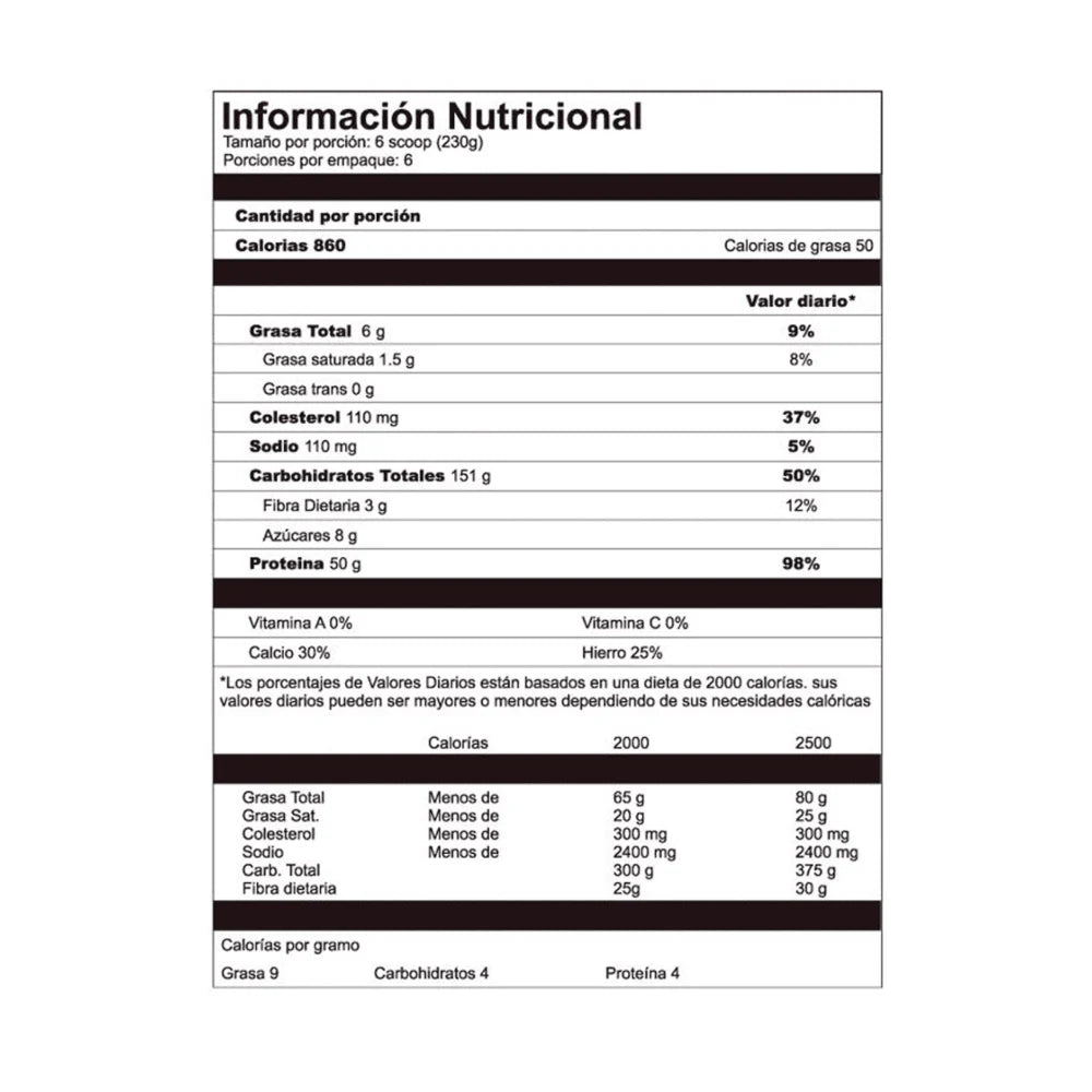 Combo Volumen: Rendimiento y Nutrición Integral