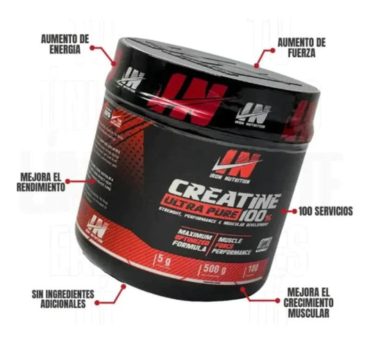 Creatina Ultra Pure 100% Iron Smart Nutrition