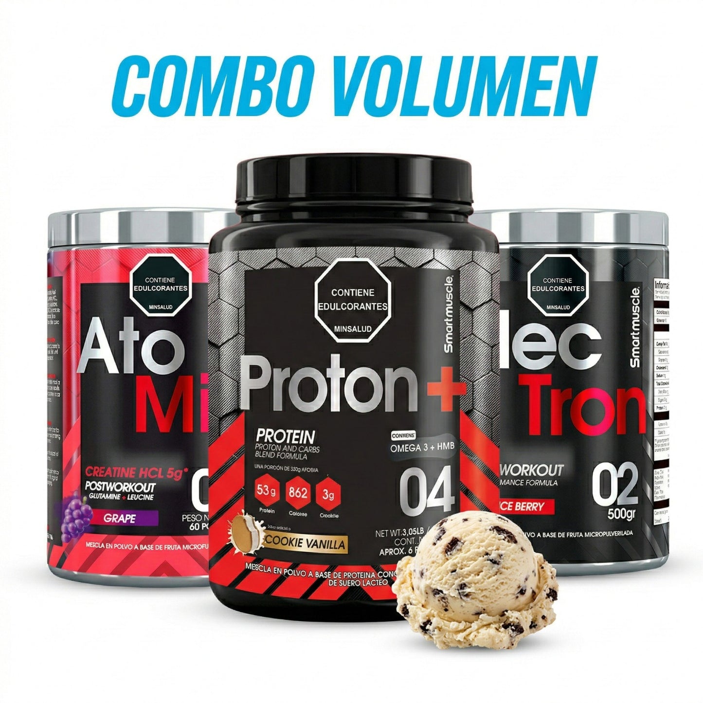 Combo Volumen: Rendimiento y Nutrición Integral