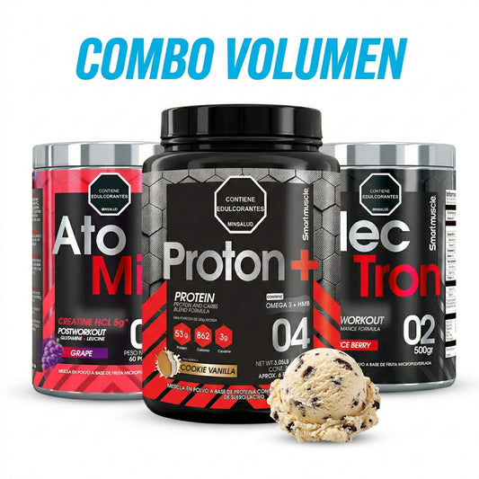 Combo Volumen: Rendimiento y Nutrición Integral